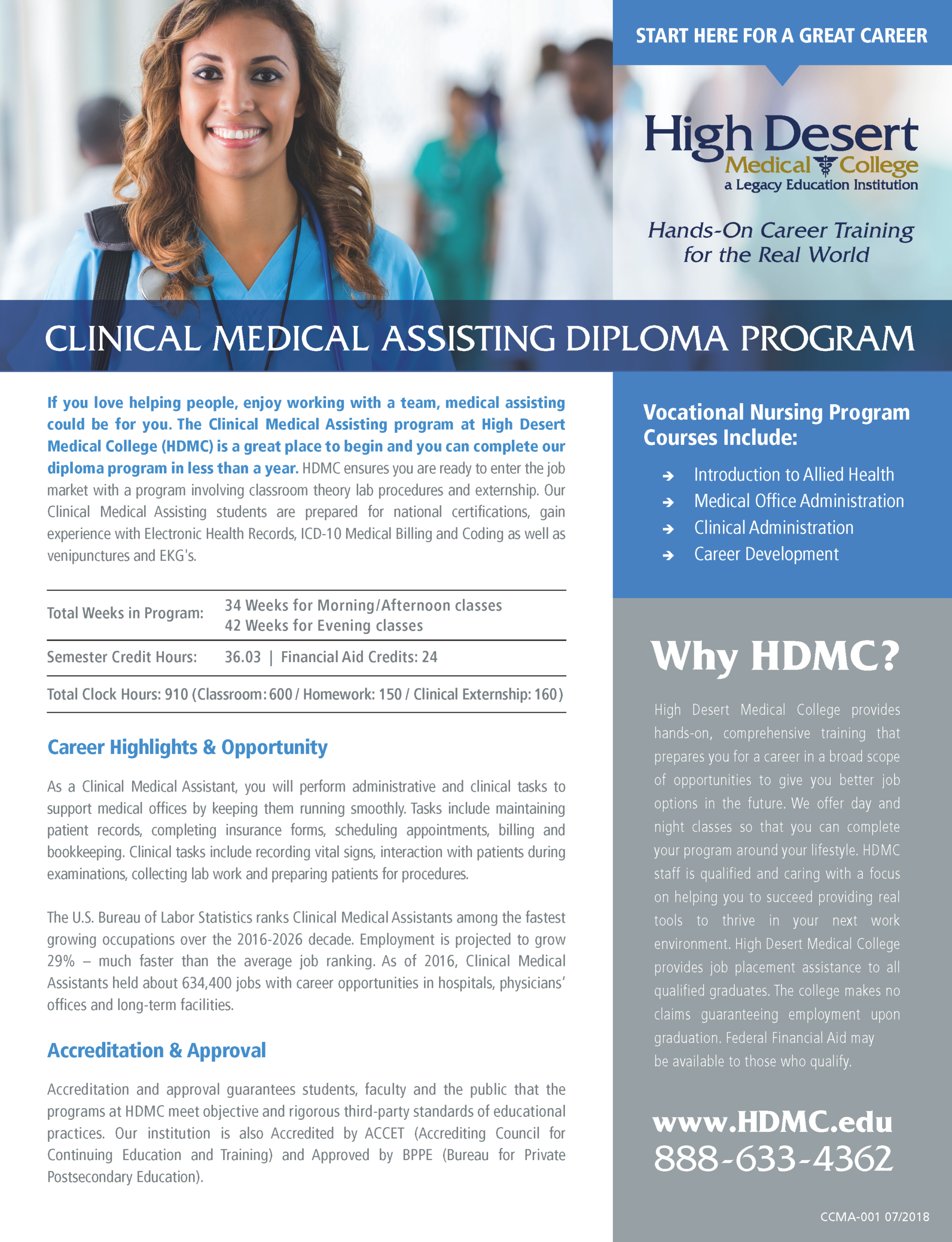 clinical medical assisting high desert medical college is medical assistant a good career